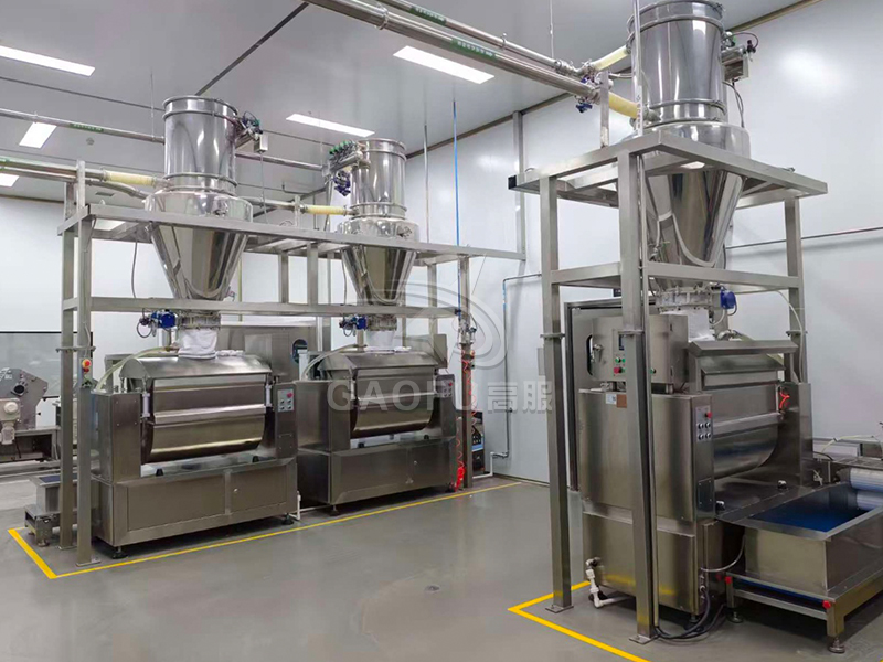 馒头供料系统 供料系统客户现场