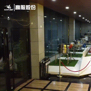 高服夜景之展厅