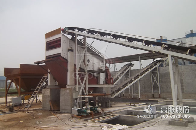 ZSG重型直线振动筛客户现场